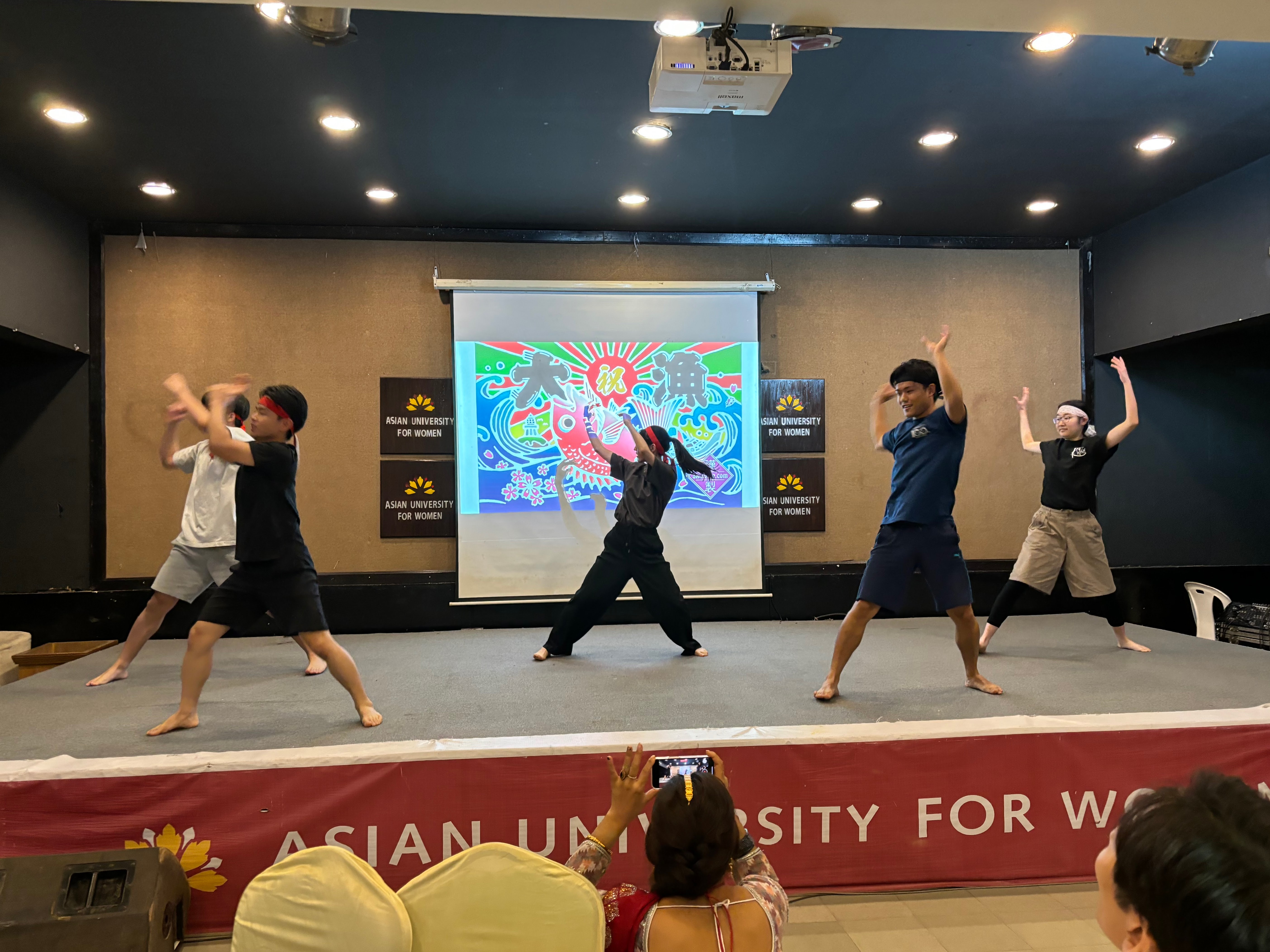 UTokyo students performed Soran Bushi