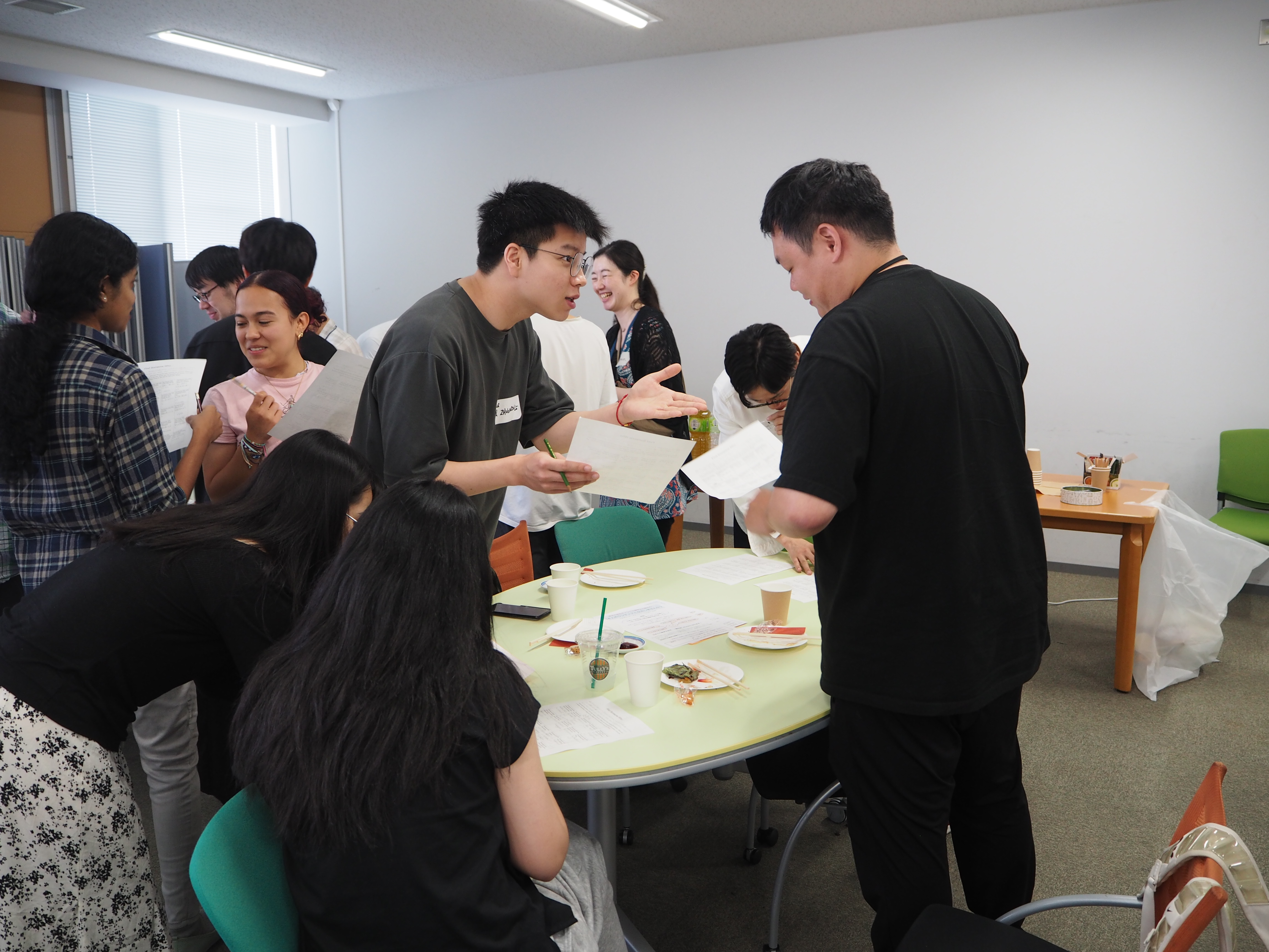 Interaction among participants ②