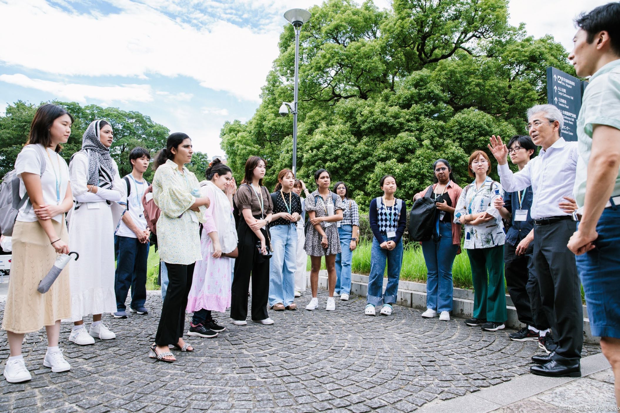 Campus tour