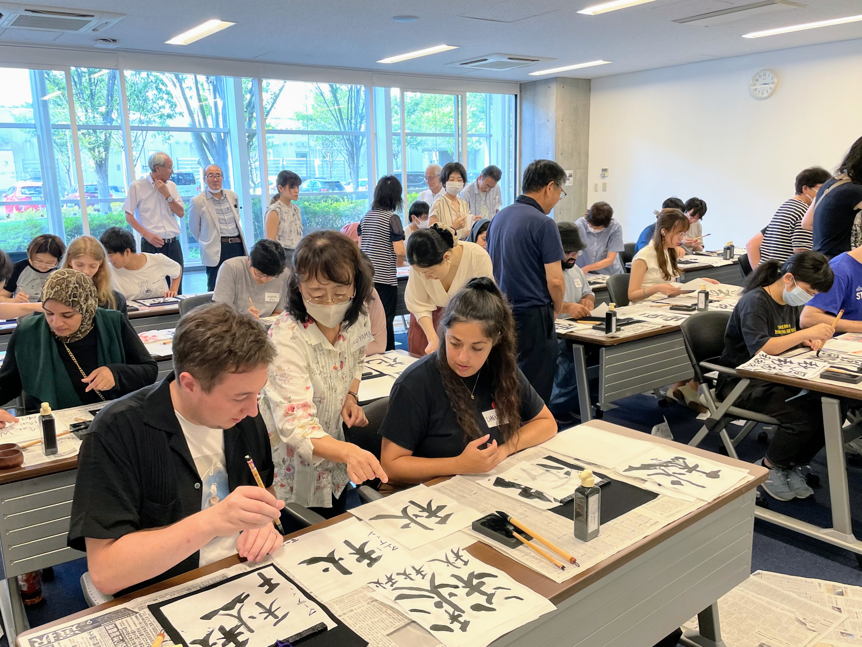 Calligraphy workshop