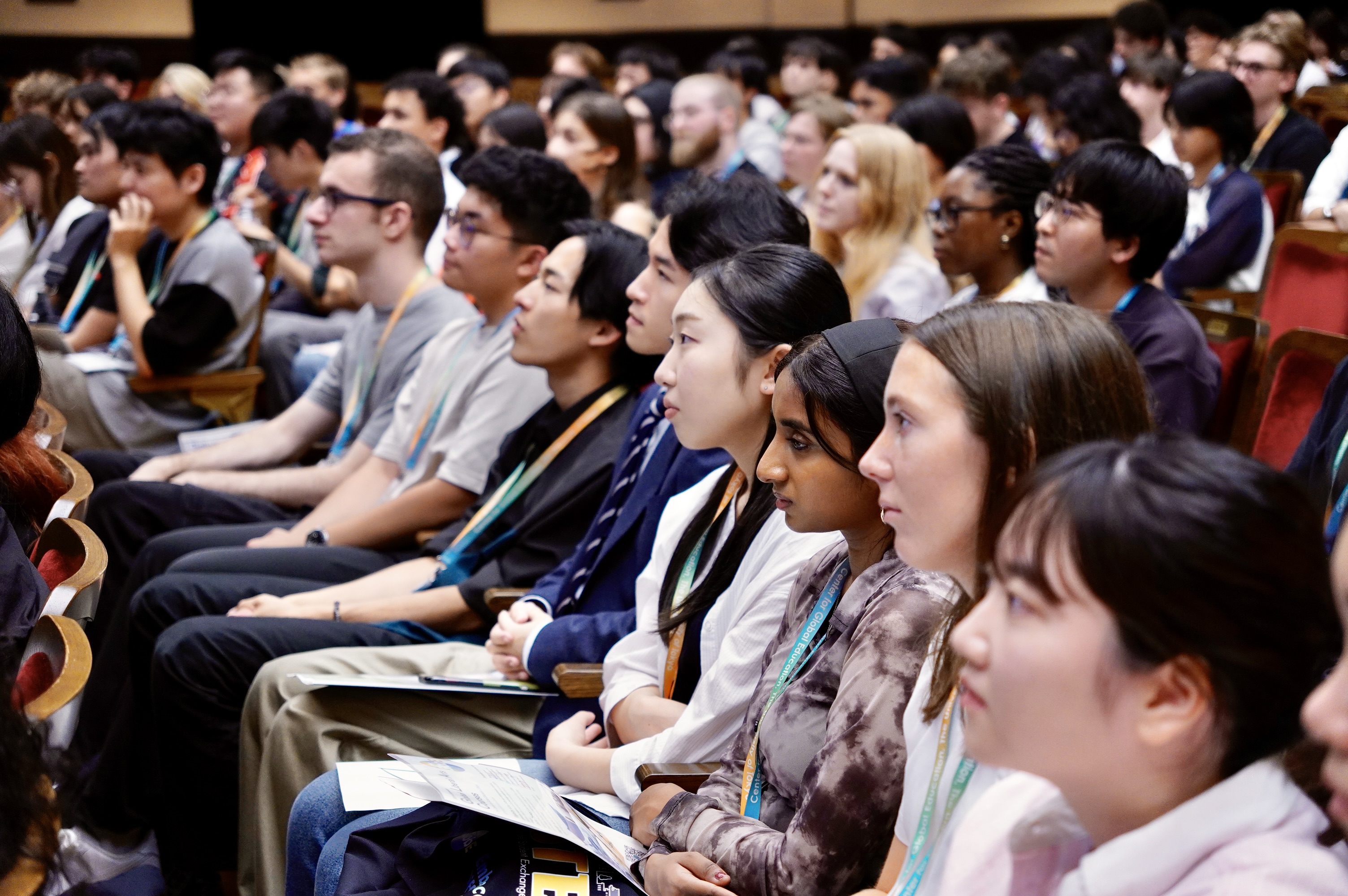 Orientation session for exchange students