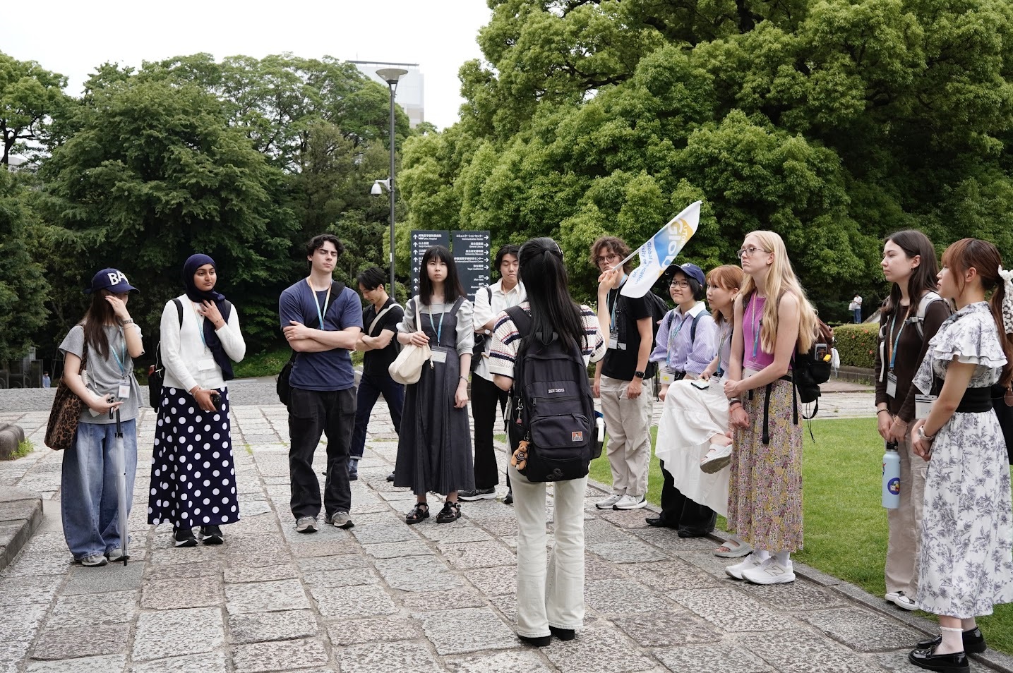 Campus tour