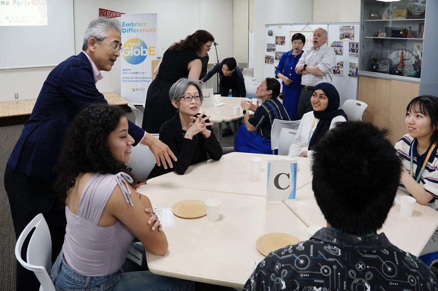 GlobE Director Prof. Yujin Yaguchi and Executive Vice President Kaori Hayashi