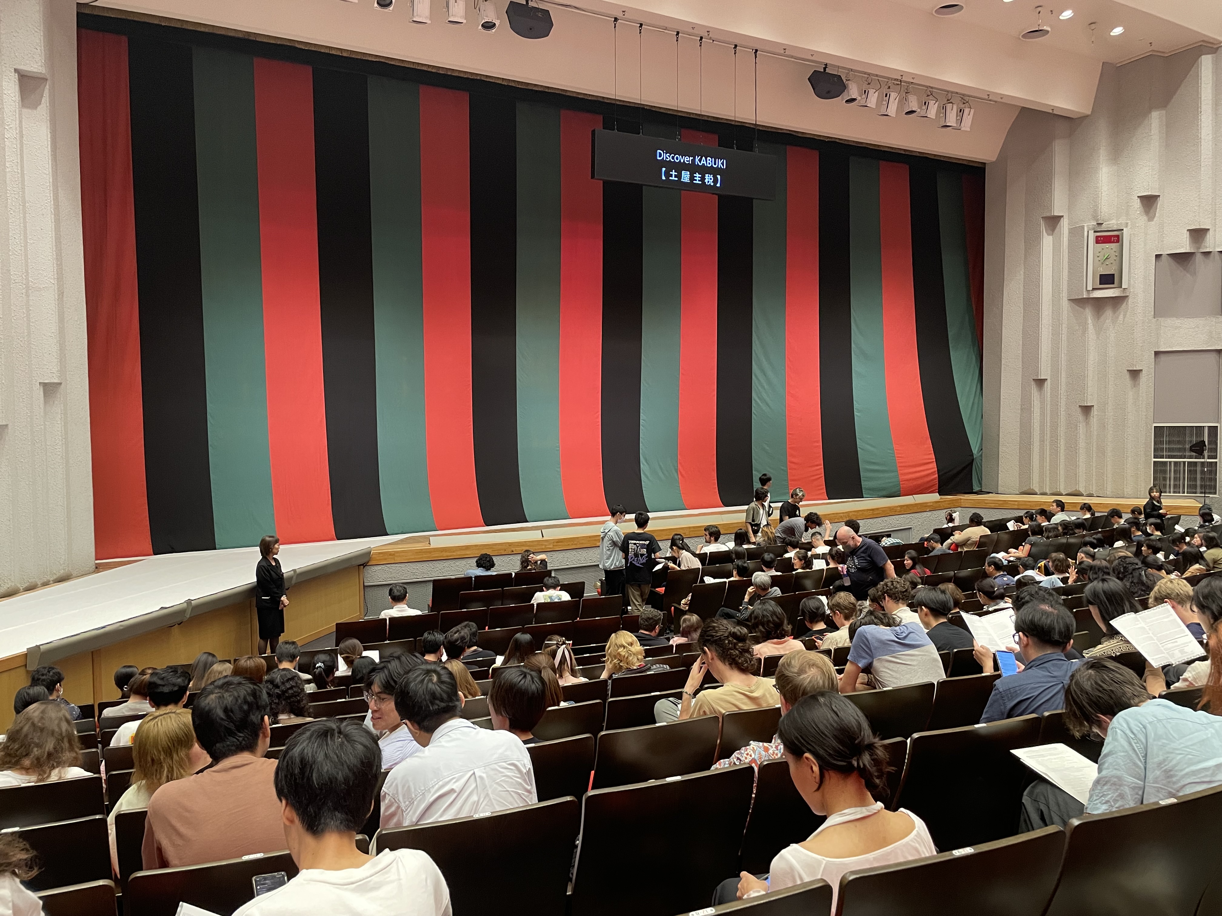 会場内