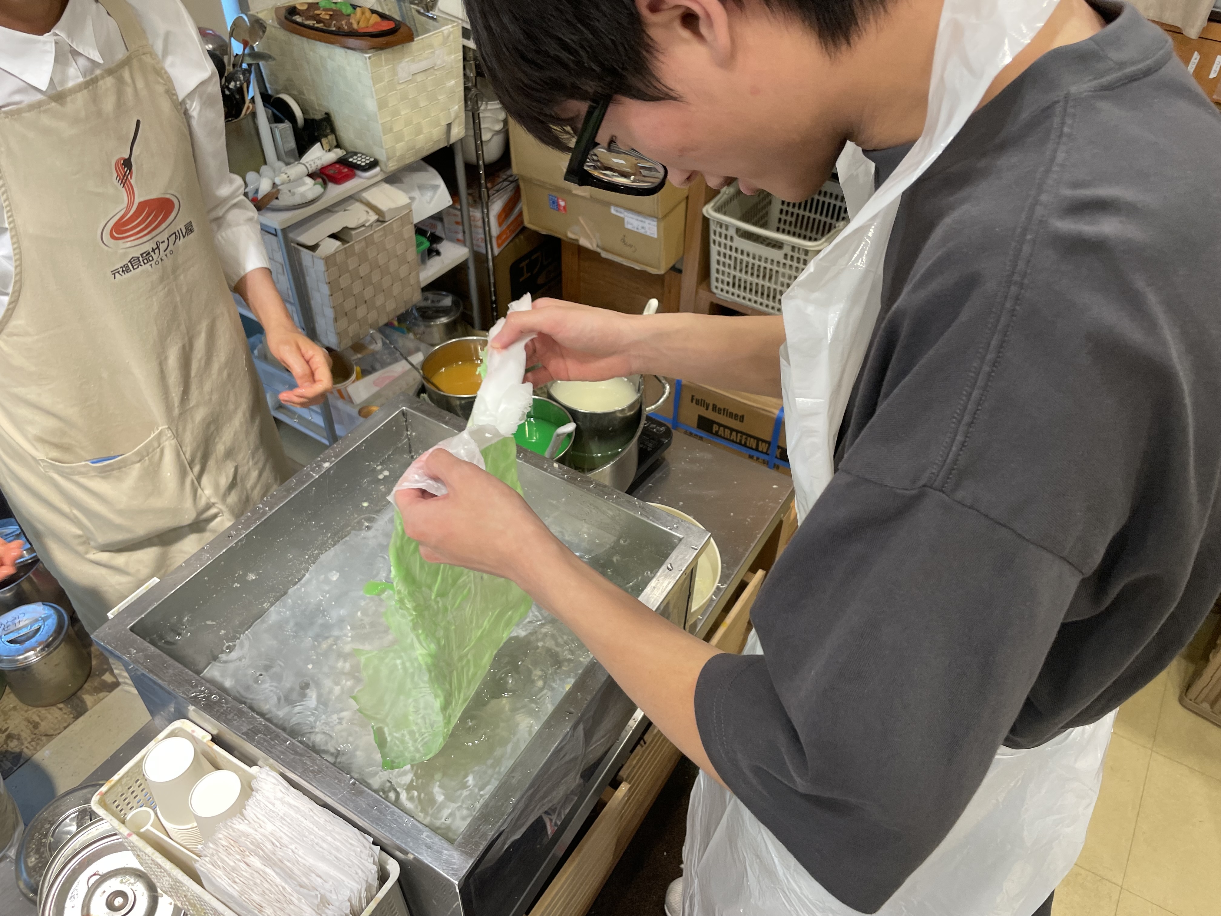 Food replica making